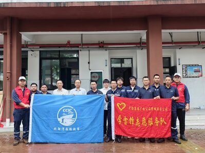 中国中检广西公司第二党支部开展灾后公益消杀